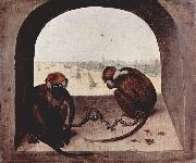 Pieter Bruegel the Elder, Zwei Affen